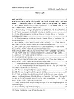 Hoàn thiện kế toán nguyên vật liệu tại Công ty Cổ phần Đầu tư và Phát triển Full House Việt Nam