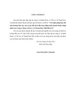 Các biện pháp hạn chế ảnh hưởng tiêu cực của tỷ giá hối đoái đến hoạt động kinh doanh thuốc nhập khẩu của Công ty Dược-Vật tư y tế Thanh Hóa THEPHACO