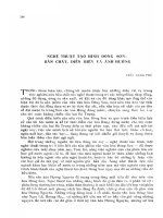 Nghệ thuật tạo hình Đông Sơn Bản chất, diễn biến và ảnh hưởng