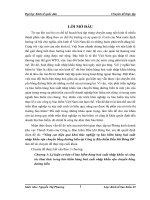 Nâng cao hiệu quả khai thác nghiệp vụ bảo hiểm hàng hoá xuất nhập khẩu vận chuyển bằng đường biển tại Công ty Bảo hiểm Dầu khí Đông Đô