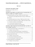 Hoàn thiện kế toán doanh thu tại Công ty TNHH vận tải biển Vinafco