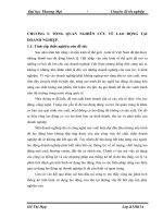 Phân tích thống kê tình hình sử dụng lao động tại công ty TNHH đầu tư và du lịch Tường Vi