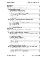 Nâng cao hiệu quả sử dụng vốn lưu động tại công ty Cổ phần Đầu tư và Thương mại Quốc tế CDC Việt Nam