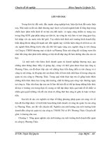 Nghiên cứu ảnh hưởng của môi trường kinh doanh đến công tác quản trị của công ty TNHH TM và DV Phương Thảo