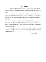 Phân tích chi phí sản xuất tại công ty TNHH Công Thương Lan Anh