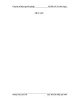 Hoàn thiện kế toán chi phí sản xuất và tính giá thành sản phẩm tại công ty cổ phần xây dựng thủy lợi i