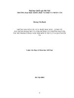 Những nguyên tắc của triết học Mác- Lênin về xây dựng phạm trù và ảnh hưởng của những nguyên tắc đó trong công cuộc đổi mới tư duy lý luận ở nước ta