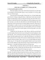 Phân tích thống kê doanh thu tại công ty Cổ Phần Thương mại Vinh Quang