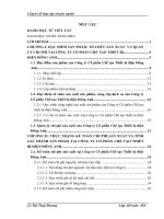 Hoàn thiện kế toán chi phí sản xuất và tính giá thành sản phẩm tại Công ty Cổ phần Chế tạo Thiết bị điện Đông Anh