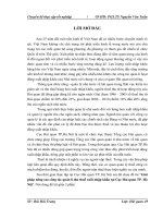 Giải pháp nâng cao công tác quản lí thu thuế xuất nhập khẩu tại Cục Hải quan TP. Hà Nội