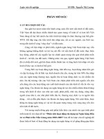 Quy trình cho vay dự án đầu tư