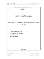 Phân tích doanh thu tại công ty TNHH văn phòng phẩm Bắc Sơn.DOC