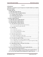 Một số giải pháp nhằm nâng cao hiệu quả công tác quản lý nguồn nhân lực tại công ty TNHH một thành viên 76
