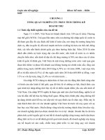 Phân tích thống kê doanh thu của công ty thương mại và kỹ thuật Hồng Thủy.DOC