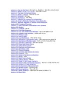 Tiếng anh chuyên ngành kết cấu