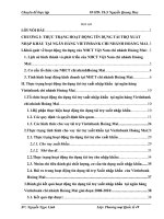 Thực trạng và giải pháp thúc đẩy hoạt động tài trợ tín dụng xuất nhập khẩu tại Ngân Hàng Công Thương Việt Nam chi nhánh Hoàng Mai