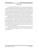 Phân tích hiệu quả sử dụng vốn kinh doanh tại công ty cổ phần chống thấm và xây lắp Việt Nam