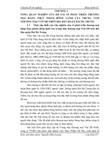 Giải pháp phát triển thương mại hàng thực phẩm đông lạnh của trung tâm thương mại Vân Hồ  thuộc công ty TNHH nhà nước một thành viên Thực Phẩm Hà Nội