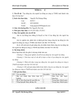 Tạo động lực cho người lao động tại công ty TNHH một thành viên Dệt 195 Hà Nội