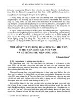 Một số nét về tự động hóa công tác thư viện ở thư viện quốc gia Việt Nam và hệ thống thư viện công cộng
