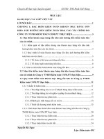 Hoàn thiện quy trình kiểm toán khoản mục hàng tồn kho trong quy trình kiểm toán báo cáo tài chính do Công ty TNHH Kiểm toán COM.PT thực hiện