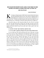 Một vài giải pháp đổi mới tổ chức, quản lý hoạt động thư viện Trường Cao đẳng Sư phạm Hà Nội phục vụ công tác đào tạo tín chỉ