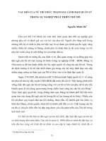 Vai trò của nữ trí thức tham gia lãnh đạo quản lý trong sự nghiệp phát triển Thủ đô