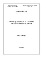 Mất ổn định của dầm đàn - dẻo nằm trên nền đàn hồi Pasternak