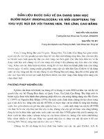 Dẫn liệu bước đầu về đa dạng sinh học bướm ngày ( Rhopalocera ) và mối ( Isoptera) tại khu vực núi đá vôi Thang Hen, Trà Lĩnh, Cao Bằng