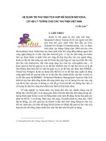 Hệ quản trị thư viện tích hợp mã nguồn mở KOHA, cơ hội lý tưởng cho các thư viện Việt Nam