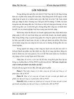 kế toán chi phí và tính giá thành sản phẩm xây lắp tại Công ty cổ phần đầu tư XD & PTNT