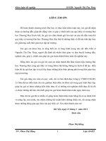 PHÂN TÍCH VÀ THIẾT KẾ HỆ THỐNG THÔNG TIN QUẢN LÝ KHO HÀNG TẠI CÔNG TY TNHH TM-DV Á CHÂU