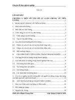 Quản lý tiền lương ở Công ty Cổ phần Chế tạo thiết bị điện Đông Anh