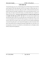 kế toán các khoản thanh toán với người lao động tại công ty cổ phần Nội thất sáng tạo HTC Việt Nam