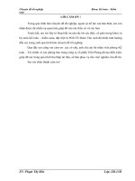 Kế toán chi phí sản xuất tủ nhựa tại công ty cổ phần Tiền Phong- thực trạng và giải pháp