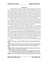 Hạch toán chi phí sản xuất và tính giá thành sản phẩm xây lắp tại công ty TNHH xây dựng và sản xuất vật liệu Bình Minh