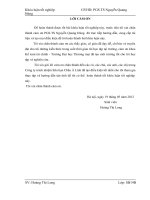 Phân tích doanh thu bán hàng tại công ty TNHH Châu Á Linh