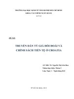 Đánh giá mối quan hệ tương quan giữa ERPT, chỉ số giá sản xuất (MPI) và chỉ số giá bán lẻ (RPI)