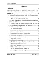 Hoàn thiện kế toán bán hàng và xác định kết quả kinh doanh tại Công ty Cổ Phần Thương Mại và Xuất Nhập Khẩu Tiến Hưng