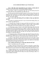 25 CÂU HỎI ĐÁP PHÁP LUẬT VỀ ĐẤT ĐAI