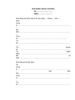 Hợp đồng xuất nhập khẩu