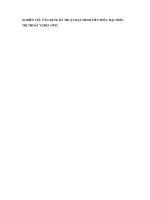 Nghiên cứu ứng dụng kỹ thuật đặt mesh tiền phúc mạc điều trị thoát vị bẹn (TEP)