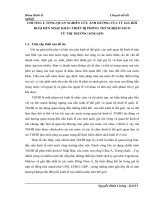 Phân tích ảnh hưởng của tỷ gia hối đoái đến hoạt động nhập khẩu thiết bị phòng thí nghiệm ESCO từ thị trường Singapo (lấy ví dụ Công ty cổ phần dịch vụ khoa học kỹ thuật ASIMCO)