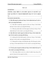 Hoàn thiện kế toán nguyên vật liệu tại Công ty TNHH Tư vấn và dịch vụ xây dựng Hải Dương