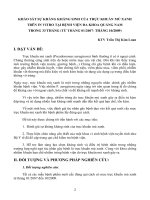 Khảo sát sự kháng Kháng sinh của trực khuẩn mủ xanh trên in vitro tại Bệnh viện đa khoa Quảng Nam trong 33 tháng (Từ tháng 012007- tháng 102009)