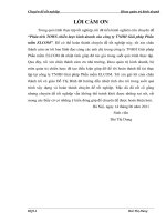 Phân tích TOWS chiến lược kinh doanh của công ty TNHH Giải pháp Phần mềm ELCOM