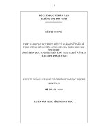 thực hanh dạy học phat hiện va giải quyết vấn đề theo hướng ren luyện năng lực giải toan cho học sinh