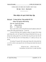 Đánh giá tình hình đăng ký đất đai, cấp giấy chứng nhận quyền sử dụng đất giai đoạn 2004- 2009 trên địa bàn Quận Hoàng Mai, thành phố Hà Nội