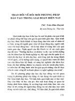 Trao đổi về đổi mới phương pháp đào tạo trong giai đoạn hiện nay