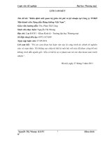 Giải pháp về chính sách quản lý Nhà nước đối với phát triển các làng nghề truyền thống tại Chương Mỹ, Hà Nội